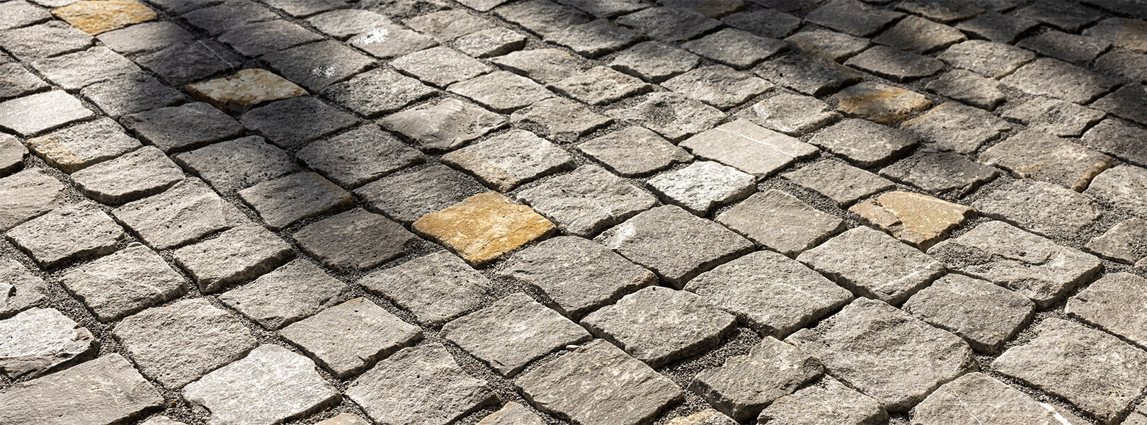 Steinbelag Ausstellung